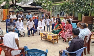 যুক্তরাষ্ট্রে নিহত বৃষ্টির গ্রামের বাড়িতে ডিসি-ইউএনও, জানালেন সমবেদনা