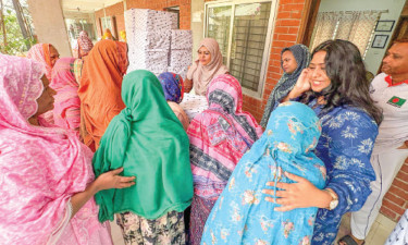 শৈলান প্রবীণ নিবাসের বাসিন্দাদের জন্য সহায়তা প্রদান