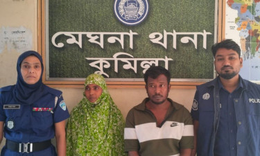 মেঘনায় ইয়াবা-ক্যামেরাসহ ২ মাদক ব্যবসায়ী গ্রেপ্তার