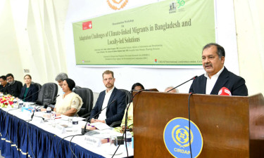 জলবায়ু অভিবাসীদের উন্নয়নপ্রক্রিয়ায় অন্তর্ভুক্তির আহ্বান তথ্যমন্ত্রীর