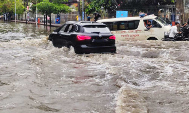 ১ ঘণ্টার বৃষ্টিতে ডুবল কুসিকের অলিগলি