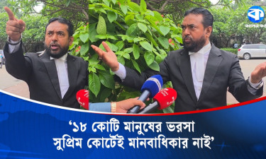 একটি রাজনৈতিক দলকে আইন দিয়ে নিষিদ্ধ করা যায় না : অ্যাডভোকেট শরীফ