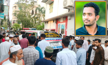 বরিশালে বাবার লাশ দেখতে প্যারোলে মুক্তি মেলেনি ছাত্রলীগ নেতার