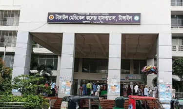 টাঙ্গাইল মেডিক্যালে মাথায় অক্সিজেন সিলিন্ডার পড়ে রোগীর মৃত্যু