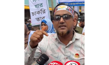 শ্রমিক দলের সমাবেশে ‘জয় বাংলা’ স্লোগান