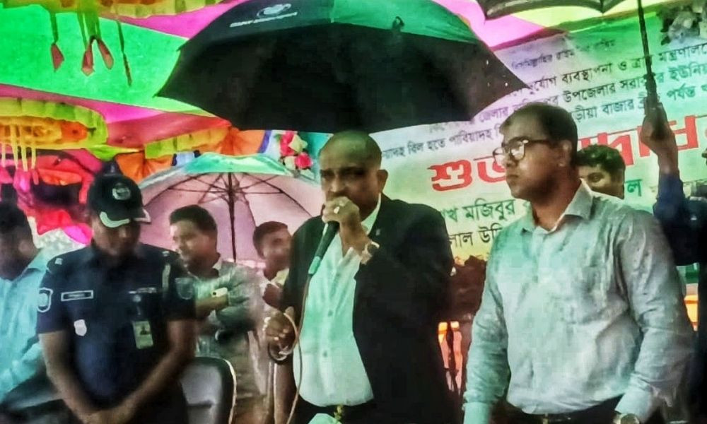 বাজিতপুরে খাল পুনঃখনন কাজের উদ্বোধন