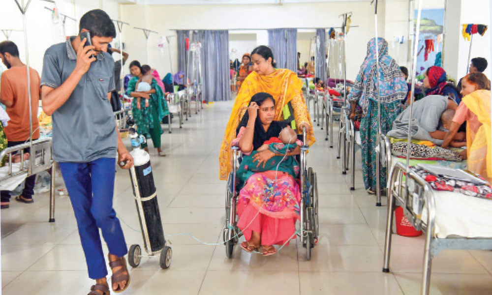 হামে আক্রান্ত শিশুকে অন্য হাসপাতালে পাঠানো