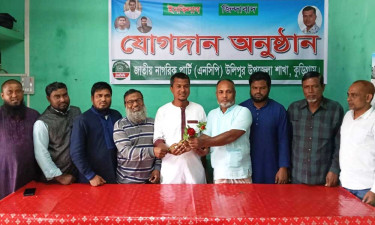 এনসিপিতে যোগ দিলেন বিভিন্ন দলের শতাধিক নেতাকর্মী