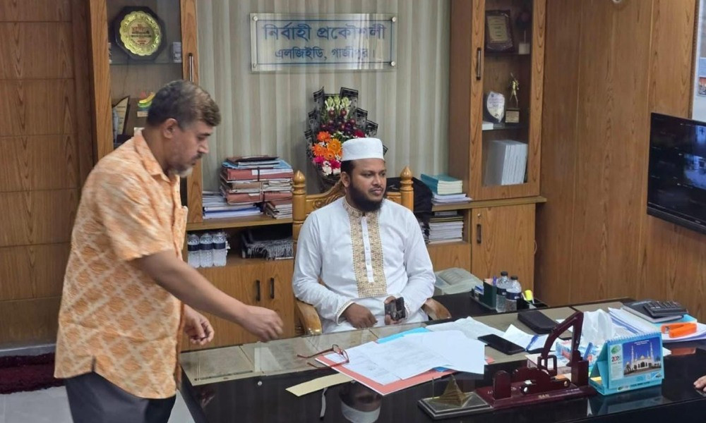 এলজিইডির নির্বাহী প্রকৌশলীর চেয়ারে বসলেন জামাতের এমপি সালাহউদ্দিন