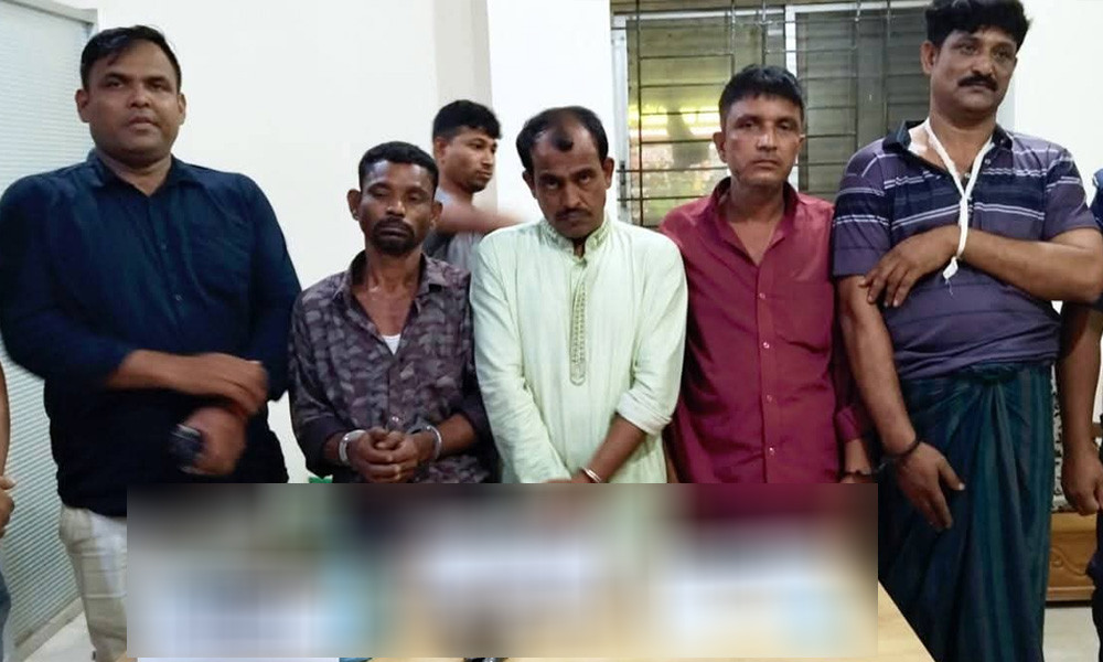 নোয়াখালীতে আগ্নেয়াস্ত্র-মাদকসহ আটক ৬