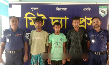 দিনাজপুরে মালামালসহ ৩ চোর গ্রেপ্তার