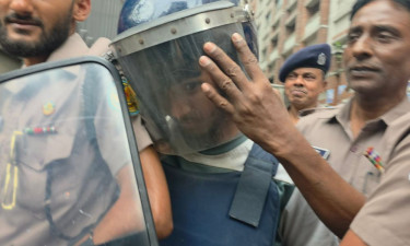উত্তরায় বাবার সামনে থেকে স্কুলছাত্রী অপহরণ : আসামি লামিন ১ দিনের রিমান্ডে