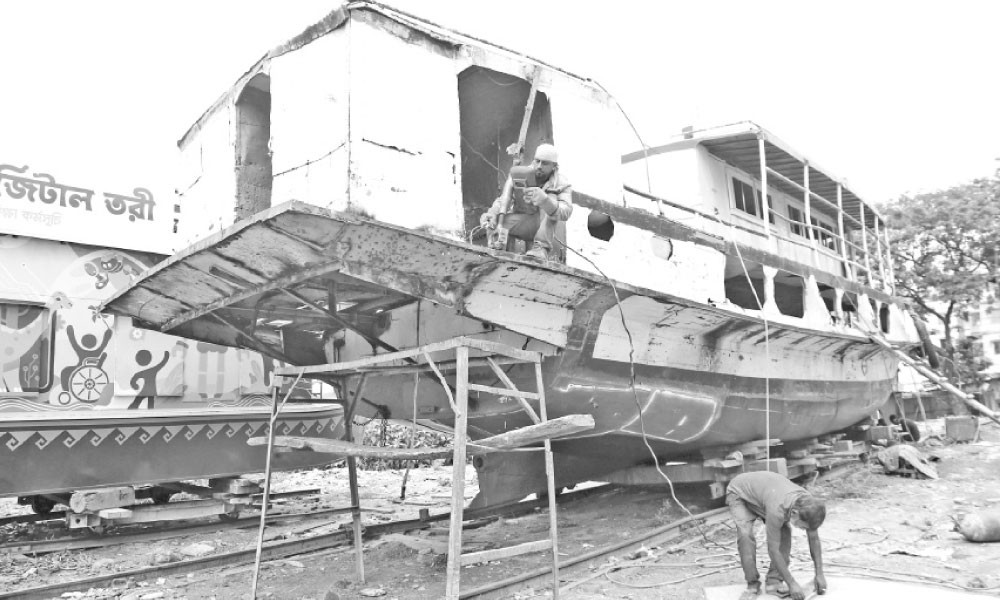 ঈদ সামনে রেখে ফিটনেসবিহীন লঞ্চগুলোকে ঘষামাজা