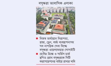 ডিএনসিসির নিয়ন্ত্রণে যেতে চান না বসুন্ধরার বাসিন্দারা