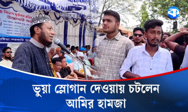 আমির হামজাকে নিয়ে ভুয়া ভুয়া স্লোগান