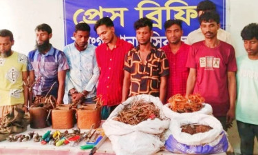 রায়গঞ্জে ট্রান্সফরমার চোরচক্রের ৯ সদস্য গ্রেপ্তার