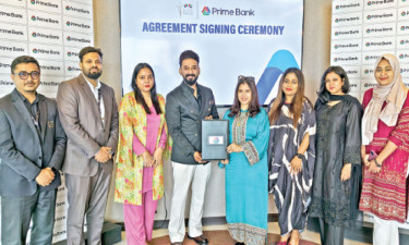 প্রাইম ব্যাংক ও এলিজ অ্যাসথেটিক ক্লিনিকের চুক্তি