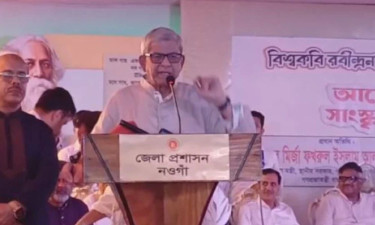 সাহিত্যের সর্বক্ষেত্রে বিশ্বকবির বিচরণ ছিল দৃঢ় : মির্জা ফখরুল