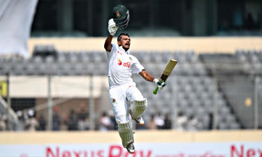 সেঞ্চুরিতে রেকর্ড গড়লেন শান্ত