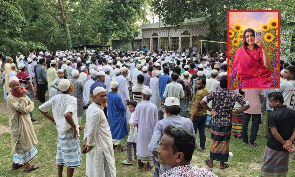 দাদা-দাদির কবরের পাশে শায়িত হলেন বৃষ্টি