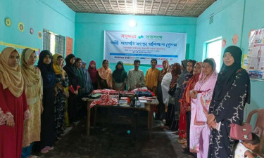 অসচ্ছল নারীদের স্বাবলম্বী করতে বসুন্ধরা শুভসংঘের ৩ মাসব্যাপী সেলাই প্রশিক্ষণের উদ্বোধন