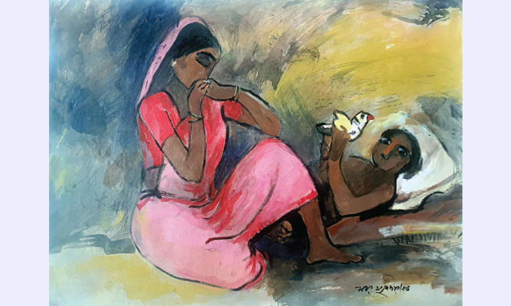 কতোদিন ঘুমোই না মা!