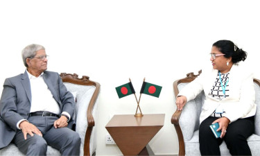 স্থানীয় সরকার মন্ত্রীর সঙ্গে ইউএনডিপি প্রতিনিধিদলের বৈঠক