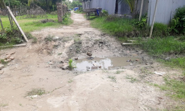 নবীনগরের বাঙ্গরা-বলিবাড়ী সড়কে গর্ত, ৬ গ্রামের মানুুষের দুর্ভোগ