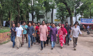 চবি ক্যাম্পাসে ছাত্রলীগের কর্মকাণ্ডের বিরুদ্ধে ছাত্রদলের বিক্ষোভ