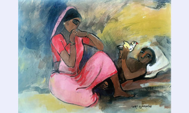 কতোদিন ঘুমোই না মা!