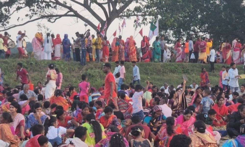 নড়াইলে ২০০ বছরের পুরনো মহাশ্মশানে বৈশাখী উৎসব