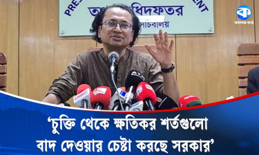 সরকার চাইলে চুক্তি বাতিল করতে পারে অথবা পর্যালোচনা করতে পারে: ডা. জাহেদ