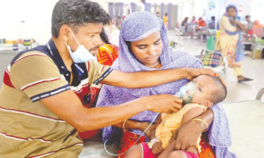চট্টগ্রামে হাম উপসর্গ নিয়ে হাসপাতালে ভর্তি আরো ৩৮ জন