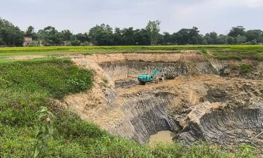 চুয়াডাঙ্গায় অবৈধ মাটি কাটা থামছে না, ১৫ দিনে ৪ অভিযোগ