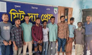 দিনাজপুরে ওয়ারেন্টভুক্ত ৯ আসামি আটক