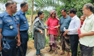 নাটোরে বিনা অনুমতিতে কৃষিজমিতে পুকুর খনন, ১ লাখ টাকা জরিমানা
