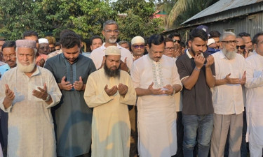 কর্মীর কবর জিয়ারতে এমপি জিন্নাহ কবির, আদর্শ অনুসরণের আহ্বান