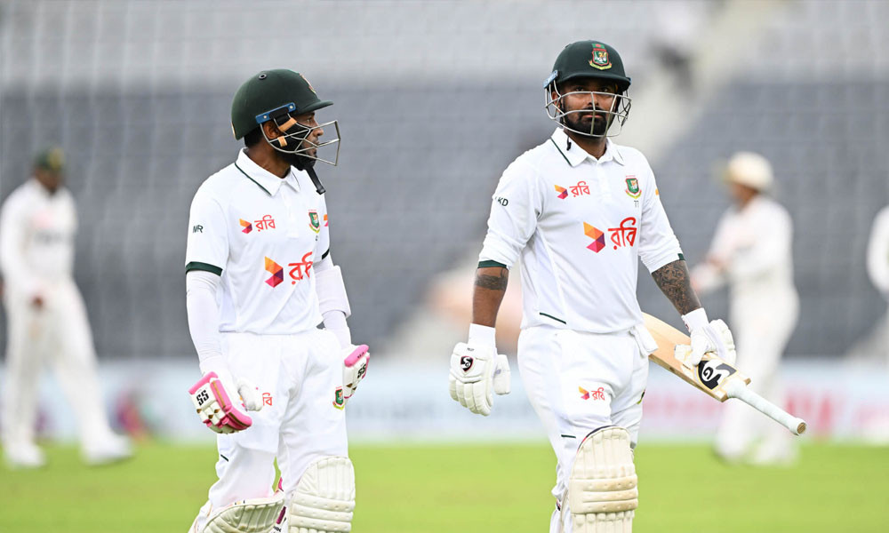 ২৪৯ রানের লিড নিয়ে মধ্যাহ্নভোজে বাংলাদেশ