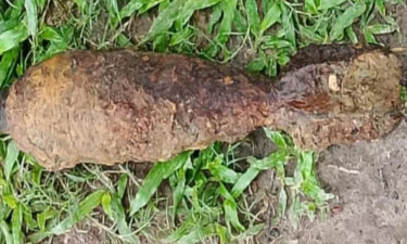 ব্রাহ্মণপাড়ায় জেলের জালে উঠে এলো মর্টার শেল