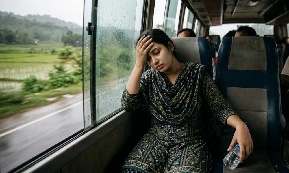 গাড়িতে উঠলেই বমি? জেনে নিন কারণ ও সমাধান