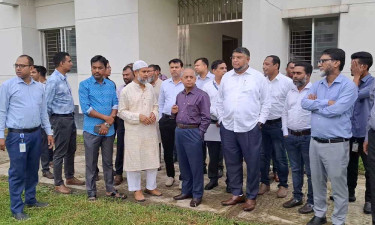 প্রস্তাবিত জয়পুরহাট মেডিক্যাল কলেজের স্থান পরিদর্শনে প্রতিনিধিদল