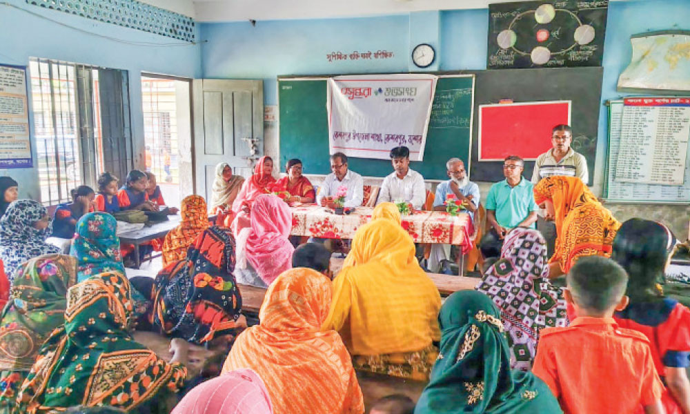 হামের মোকাবেলায় কেশবপুরে সচেতনতামূলক ক্যাম্পেইন