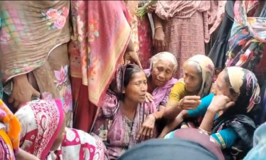 সখিপুরে বজ্রাঘাতে কৃষকের মৃত্যু, পরিবারে শোকের মাতম