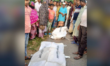 বগুড়ায় বাসচাপায় মা-মেয়ে নিহত, আহত ১