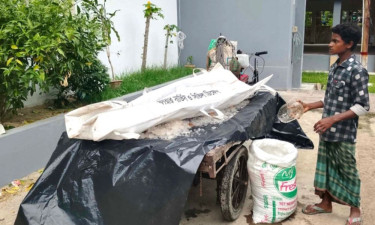 মহাসড়কে চাকা ফেটে ব্রিজে পিকআপের ধাক্কা, চালকের সহকারী নিহত