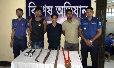 মিরসরাইয়ে আন্ত জেলা ডাকাতদলের ৩ সদস্য গ্রেপ্তার