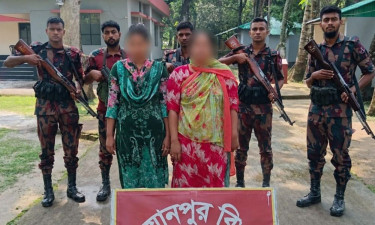 বাংলাদেশে অনুপ্রবেশচেষ্টা, ঝিনাইদহ সীমান্তে আটক ২