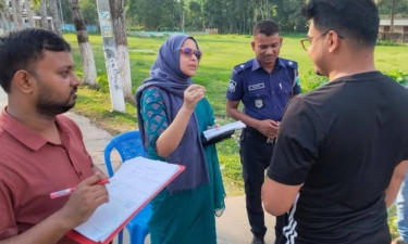 কুলাউড়ায় মোটরযানের বিরুদ্ধে অভিযানে ১৪ হাজার টাকা জরিমানা