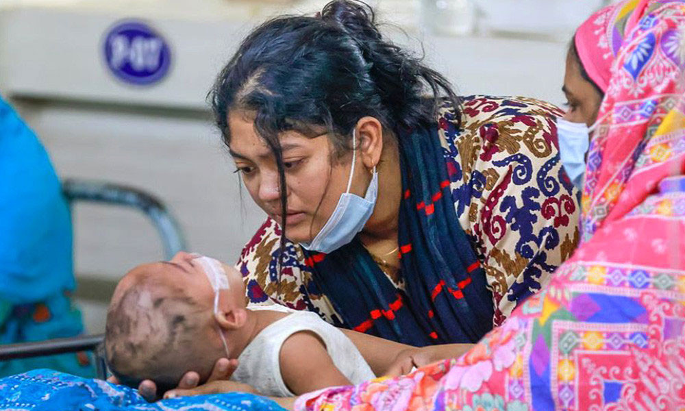 ছুটিতে হাম উপসর্গে ৫৭ শিশুর মৃত্যু