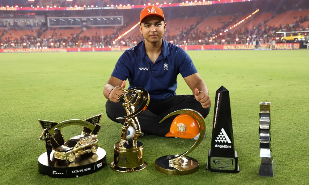আইপিএলের পুরস্কার জয়ে সূর্যবংশীর ইতিহাস